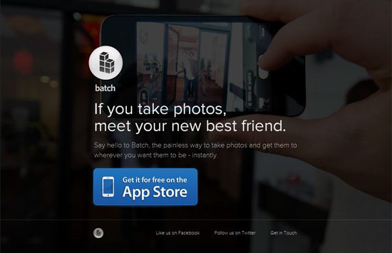 iOS App Website Designs