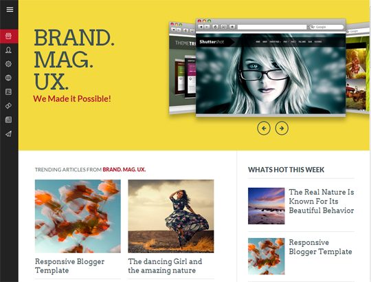 Brand Mag UX