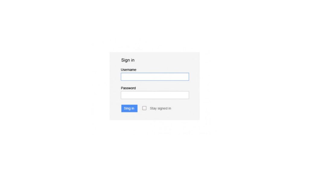 Login Form