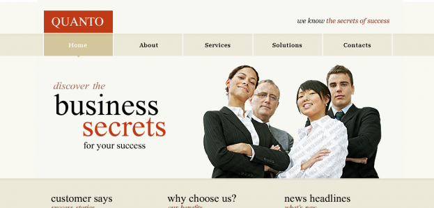 Business Secrets template