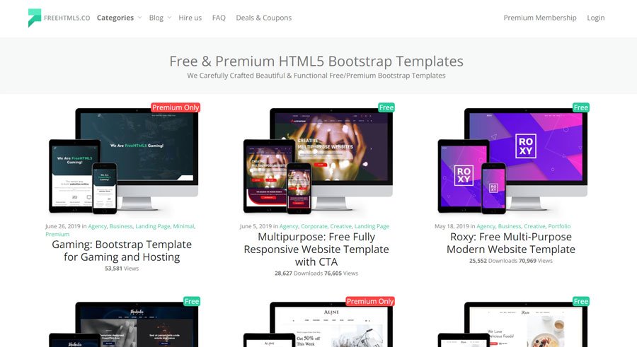 freehtml5