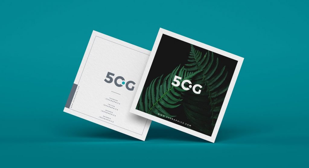 Brand Square Business Cards