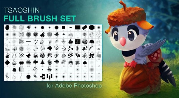 Free Photoshop Brushes for digital paintings