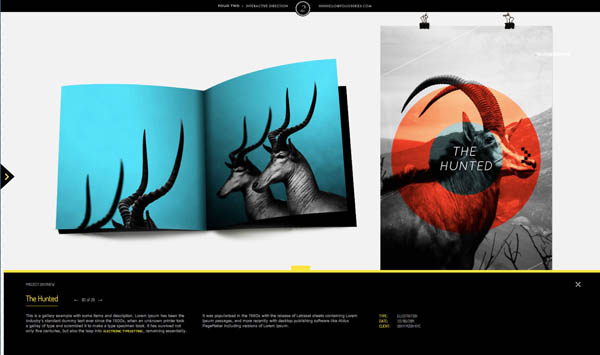 Portfolio for creative professionals