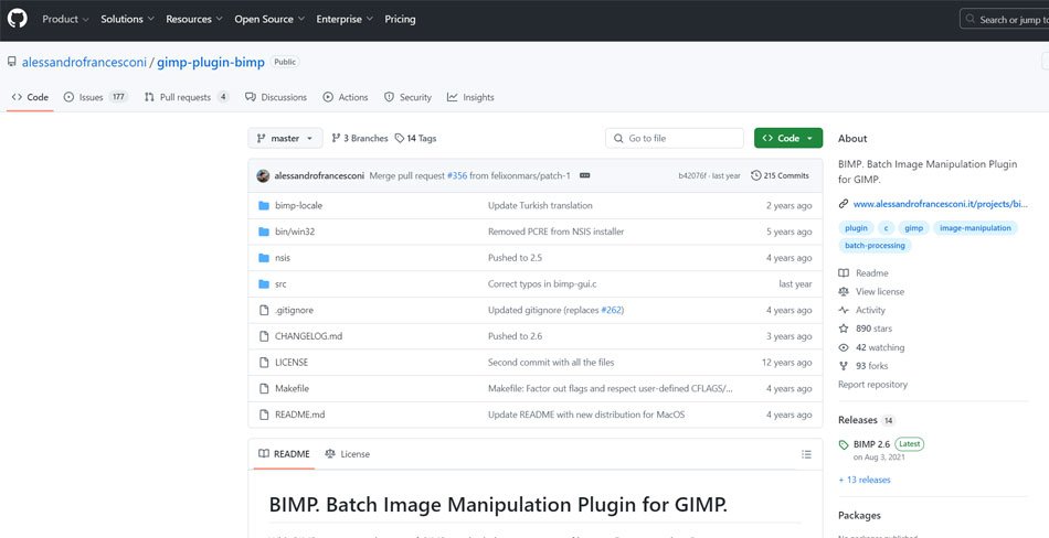 BIMP Batch Image Manipulation Plugin